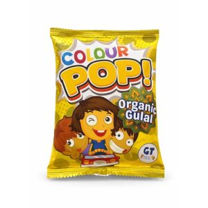 Colour Pop Organic Gulal|Yellow|80g